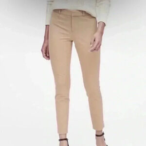 Banana Republic  Sloan Fit Oatmeal Ankle Pants Size 10